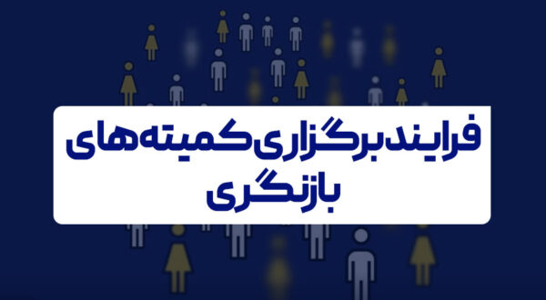 فرایند برگزاری کمیته های بازنگری